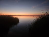 Sunrise at Braunig Lake